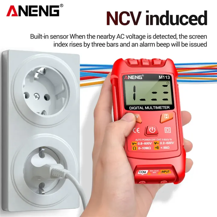 ANENG%20M113%20Mini%20Digital%20Multimeter%20AC/DC%20Voltage%20Meter%201999%20Counts%20Multimetro%20Ohm%20NCV%20Electricity%20Tools%20Measuring%20Instruments%20-%20Image%203