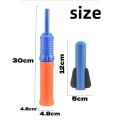 1-5pcs Hand-Propelled Rocket Launcher Toy Set Foam Rocket Children Outdoor Birthday  Funny Summer Garden Game Party Discount. 