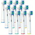 10Pcs Replacement Toothbrush Heads Compatible with Oral-B Braun Professional Electric Toothbrush Heads Brush Heads. 