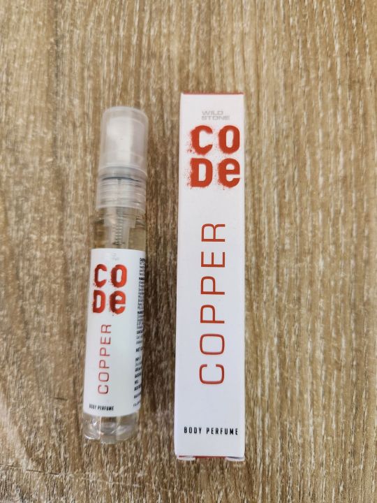 Wild Stone Code Copper Pocket Body Perfume For Men (10ml)