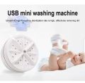 Mini Portable USB Operate Washing Machine Turbine. 