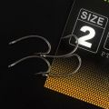Hirisi 45pcs PTFE Coated High Carbon Stainless Steel Barbed Fish Hook With Eye Carp Fishing Accessories X501.