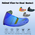 Motorcycle Helmet Shield for Shoei Neotec 3 Motorcycle Helmet Visor Uv Protection Casco Moto Visera Sunshield windproof visors. 