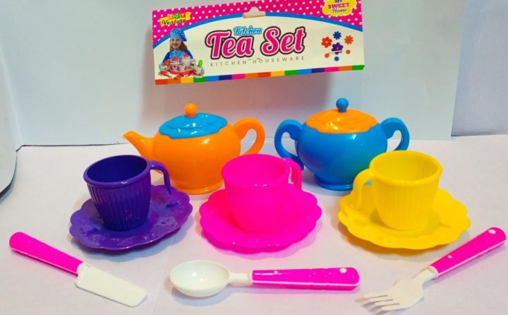 New Tea Toy Set, Pretend Play Tea Set Toy for Kids
