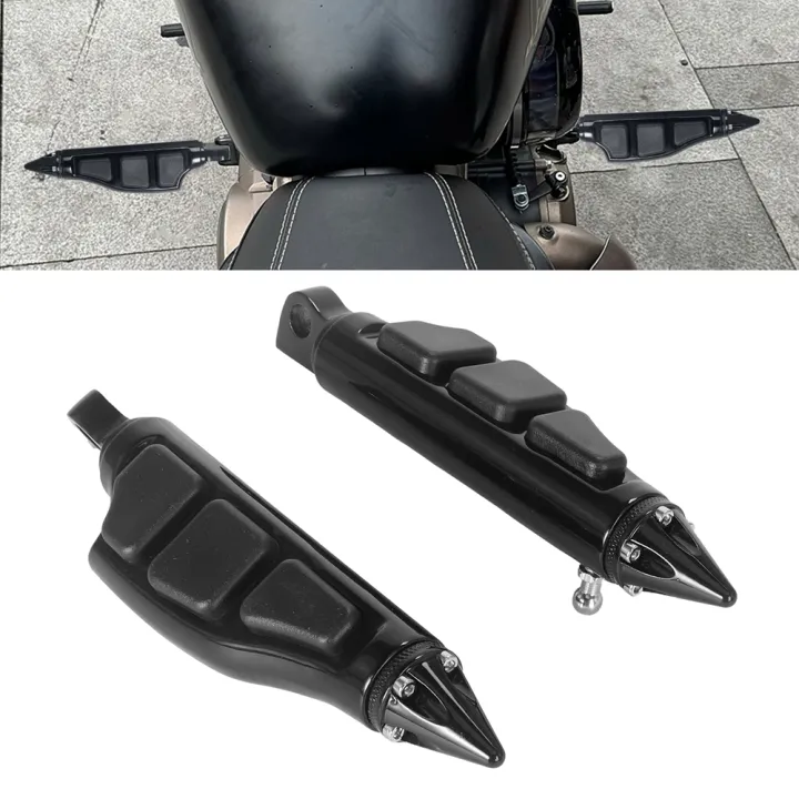 Motorcycle%20CNC%20Foot%20Pegs%20Footrest%20For%20Harley%20Sportster%20Iron%20XL%20883%201200%20Touring%20Custom%20Dyna%20Fat%20Bob%20Softail%20Fat%20Boy%20Street%20750%20-%20Image%206