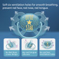 AVENT Newborn baby Pacifier 0-18 months Food grade silicone Pacifier Comfortable and breathable Soothing emotions.