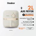Gaabor 2L Mini Air Fryer Low Watt Frying Machine Without Oil Healthy Heat Heat Resistant AF20M-YE01A. 