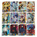 50Pcs Anime Naruto Collection Cards Naruto Uchiha Sasuke Hatake Kakashi Rare SR SSR UR Collection Cards Children Toy . 