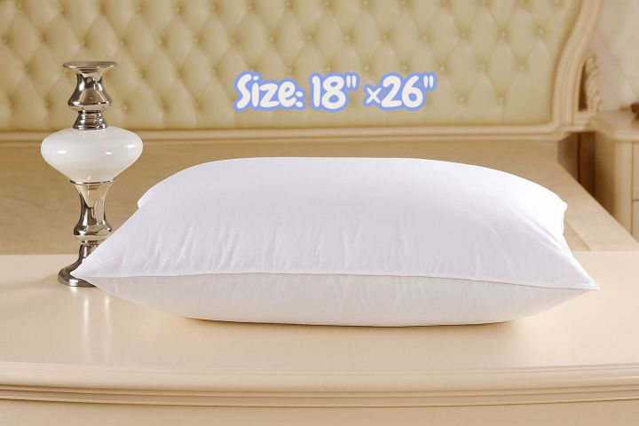 Faiber hed pillow size (18" ×26") 1 pice