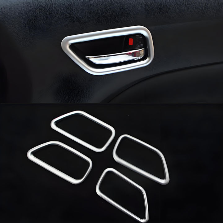 For Suzuki Vitara 2015 2016 2017 2018 Car Trim Styling ABS Inside Door Handle Cover Accessories