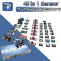 45 in 1 Sensors Modules 16 Kinds Starter Kit For Arduino Raspberry Pi , Better Than 37 in 1 With Box DIY UNO R3 MEGA2560. 