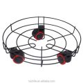 Gas cylinder stand/ cylinder trolley with wheels / Home kitchen trolley lpg gas and garden. 