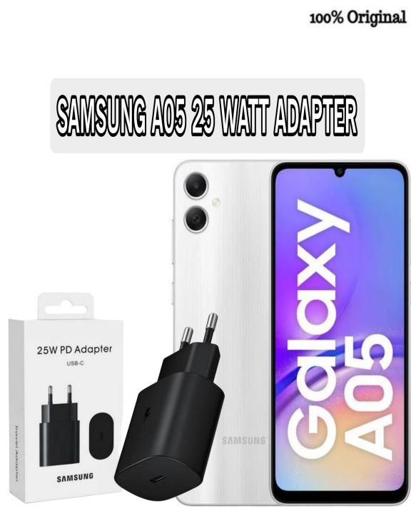 Samsung A05 25 WATT fast ADAPTER