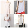 New fashion White Camisole For Girls Shameez Stretchable pure soft lawnfabric Tank Tops for Women Girls l Inner For Women and Girls. 