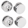 4pcs Glass Clamp Bathroom Mirror Clips Zinc Alloy Glass Clip Shelf Support Brackets Holder. 