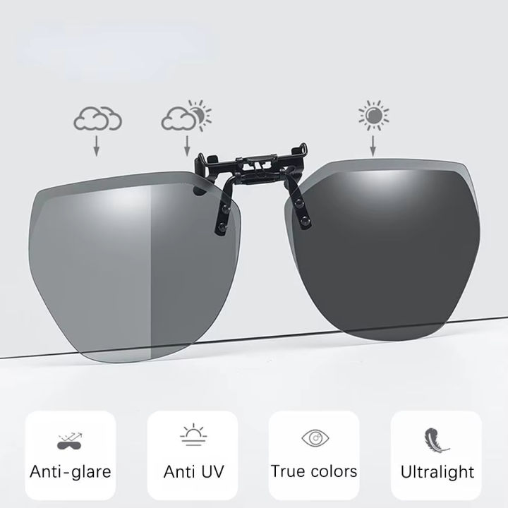 1pc%20Polarized%20Myopia%20Glasses%20Clip+1pc%20Portable%20EVA%20Glasses%20Case%20For%20Outdoor%20Sunshade%20And%20UV%20Resistant%20Sunglasses%20Glasses%20Case%20-%20Image%203