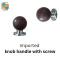 Imported, Knob handle for drawers and other furniture items, pack of 1, 2 and 6. 