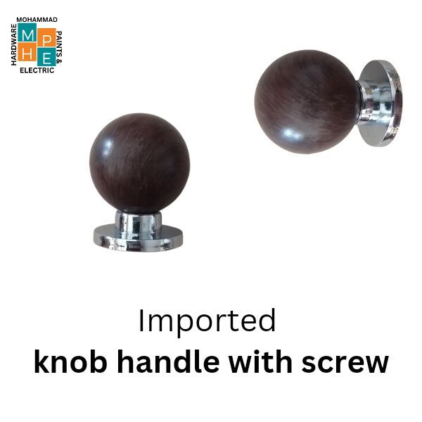 Imported, Knob handle for drawers and other furniture items, pack of 1, 2 and 6