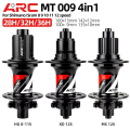 ARC MT009 Bicycle Hub 28 32 36 Holes 6 Pawls HG MS XD 8 9 10 11 12 Speed Freehub Sealed Bearing MTB Mountain Front Rear Bike Hub.