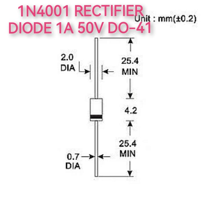 1N4001%20Rectifier%20Diode%201A%2050V%20DO-41%20(DO-204AL)%20Axial%201N%20IN%204001%20IN4001%201%20Amp%2050%20Volt.%2010%20Pcs%20-%20Image%205
