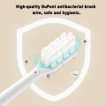 4PCS Replacement Brush Heads For  Mijia T200 Sonic Electric Toothbrush Head Soft Bristle. 