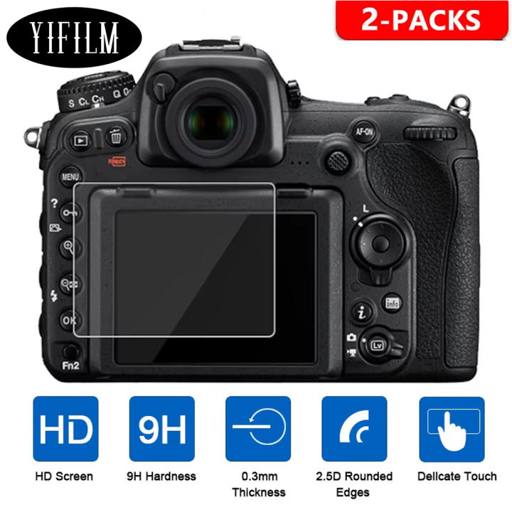 Tempered Glass Screen Protector for ZV-1/ZV-E10/ZV-1 II Vlog Camera - HD Clear 9H Hardness Anti-Scratch Protective Film