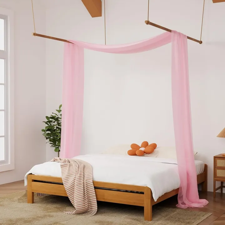 1Pcs%20Canopy%20Bed%20Curtains%20Canopy%20Curtains%20Black%20Sheer%20Scarf%20Luxury%20Bed%20Drapes%20for%20King%20Size%20Beds%20-%20Adults%20and%20Girls%20Room%20Decor%20-%20Image%206