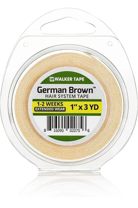 German Brown Walker Tape Brown Liner Cloth 3Yards Lace  Front Support Tape