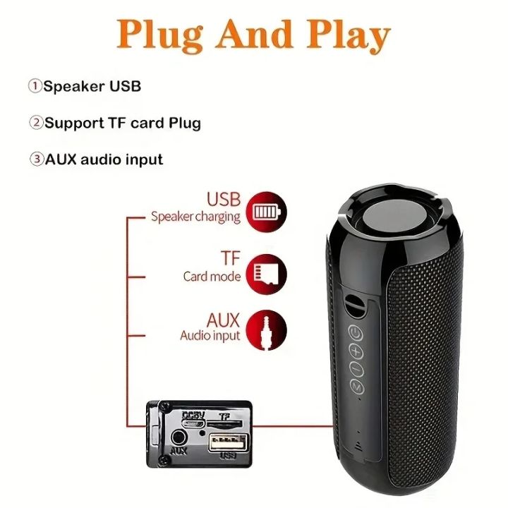 T&G%20TG117%20Portable%20Bluetooth%20Speaker%20Outdoor%20Wireless%20Woofer%20Free%20Call%20/FM/TF%20Card/USB%20Flash%20Drive%20Connect%20Mobile%20Phone/Tablet%20-%20Image%206