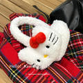Sanrio Anime Hello Kitty Winter Warm Earmuffs Cute Girls Soft Plush Winter Ear Cover Cartoon Women Ear Protection Ear Muffs. 