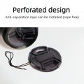 49mm 52mm 55mm 58mm 62mm 67mm Lens Cap Protect Cover For    Fuji Olympus Pentax Photography SLR Camera Accessories. 