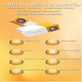 Mini projetor LED portátil, YG300, compatível com HDMI, USB, TF, áudio, casa, leitor multimídia, inteligente, portátil, viagem,. 