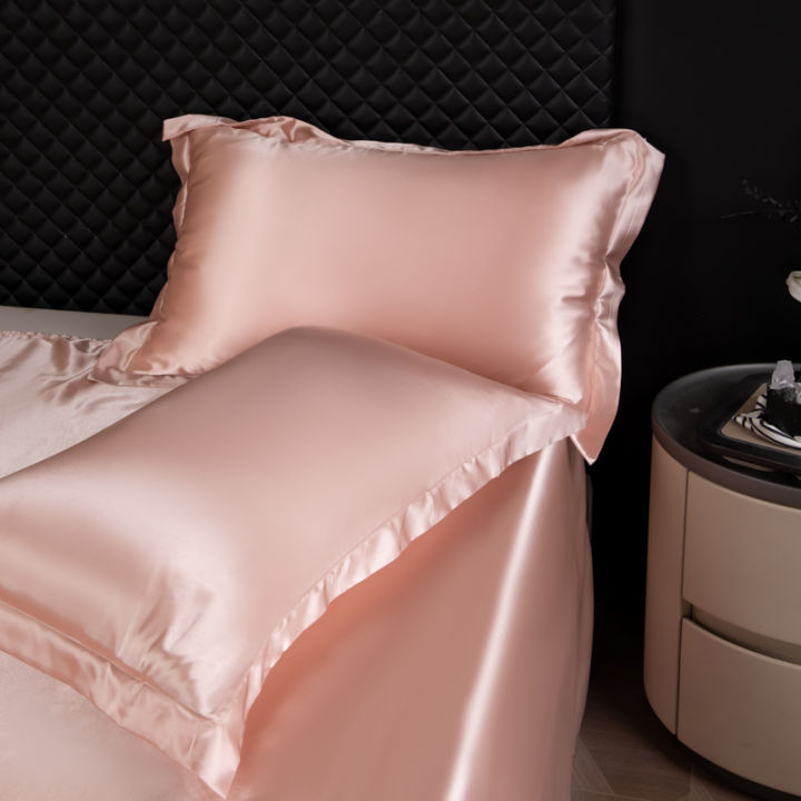 100%25%20Mulberry%20Silk%20King%20Bedding%20Sets%20Duvet%20Cover%20with%20Pillowcase%20Comfortable%20Bed%20Sets%20Linen%20Sheet%20Silky%20Bed%20Cover%20Sets%20-%20Image%204