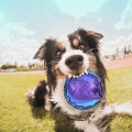 Pet Dog Squeaky Toys Ball Puppy Chew Toys Sound Pure Natural Non-toxic  Outdoor Play Small Big Dog Funny Elasticity Ball. 