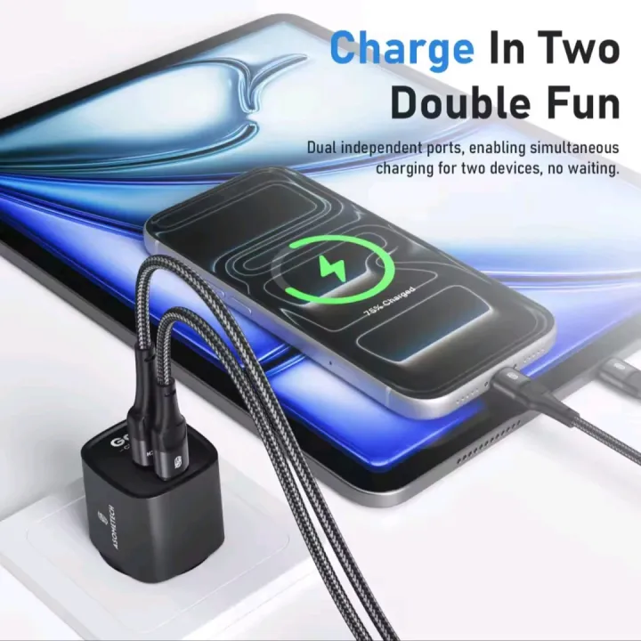 ASOMETECH%2033W%20GaN%20Charger%202%20Ports%20PD%203.0%20PPS%20QC4.0%20Charger%20For%20iPhone%20and%20Samsung%20Xiaomi%20Tablet%20iPad%20Air%20Phone%20Charger%20-%20Image%203