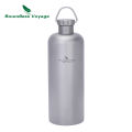 Boundless Voyage 600ml Titanium Sports Water Bottle Lightweight Camping Drinkware for Hiking, Travel & Everyday Use Ti3009D. 