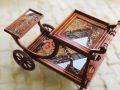 3 Step Tea Trolley Wooden Made with Sheesham wood. 