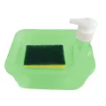 Sponge with hand wash pump. 