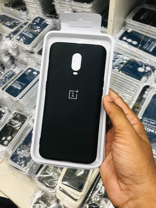 For Oneplus 6 and 6T Soft Silicone Cases Shockproof Round Edge Camera Bumper Phone Back Cover