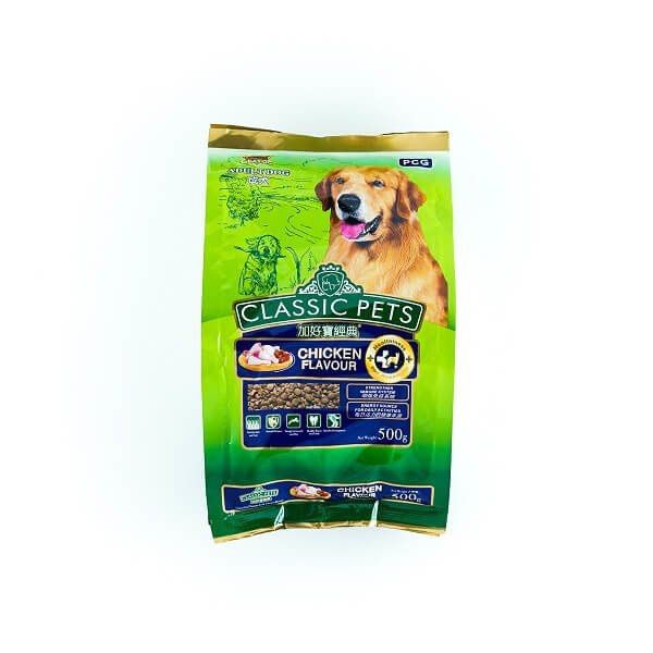 Classic Pet Adult Dog Dry Food 500g (Chicken Flavored)