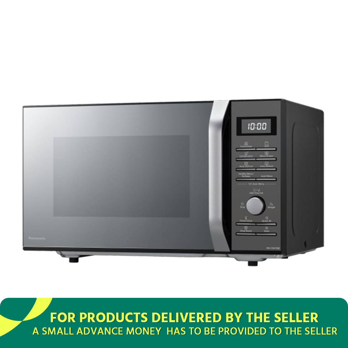 Panasonic NN-CD67MB 4-in-1 Convection & Grill Microwave Oven with Healthy Air Fryer | 27 Liter