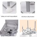 Aluminium Alloy Foldable Portable Compact Baby Chair With Safe Belt For Indoor Outdoor Use Easy Travel For Camping Picnics. 