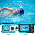 Double Screen Waterproof Camera 24MP 16x Digital Zoom Dive Camera. 