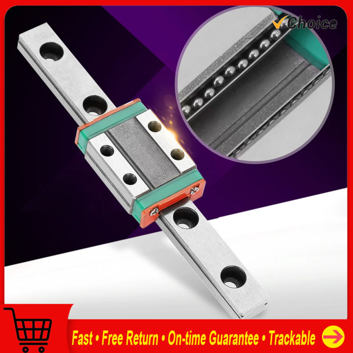 LML9B Miniature Linear Rail  Rail 9mm Width Slide Block Linear Motion Rail Linear Rail Block Linear Rail Carriage