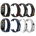 For Xiaomi Mi Band 8, 9, 10 Silicon Premium Strap, Sports Strap Replacement Silicon Wrist Strap Band Wriststrap.