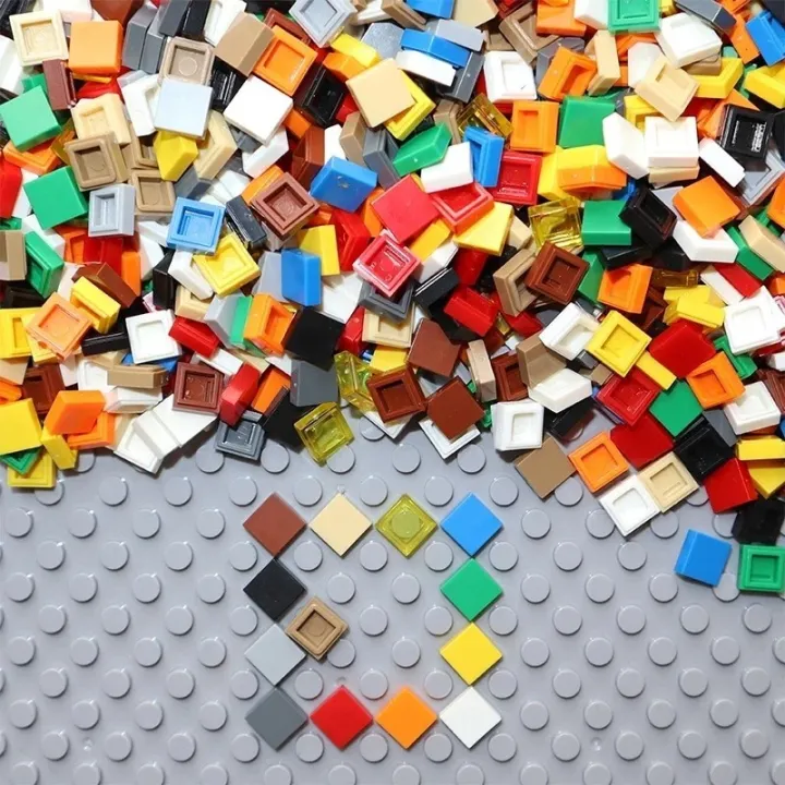 200PCS%201x1%20Bricks%20Flat%20Tile%20Smooth%201*1%20Building%20Blocks%20DIY%20Educational%20Creative%20Parts%20Toy%20for%20Kids%20Compatible%203070%20-%20Image%202