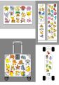 30pcs pokemon stickers kawaii Pikachu stickers for stake board laptops toys kids. 