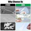 Dashcam Windshield Sticker 6pc Windshield Sticker Electrostatic Stickers For Dash Cam Transparent Windshield Film Screen Sticker. 