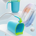 Baby Bath Rinse Cup Newborn Baby Shower  Spoons Child Washing Hair Cup for Bathing Kids Bath Tool. 
