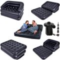 Bestway 5 in 1 Inflatable Double Air Bed with Free Electric Auto Pumper, 5 IN 1 Air Couch. 